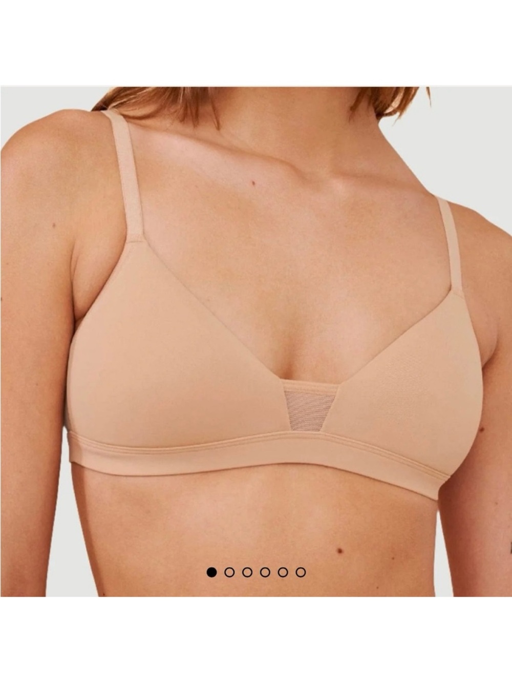 NWOT Pepper Feels Good Wireless Comfort T-Shirt Bra Size Large
